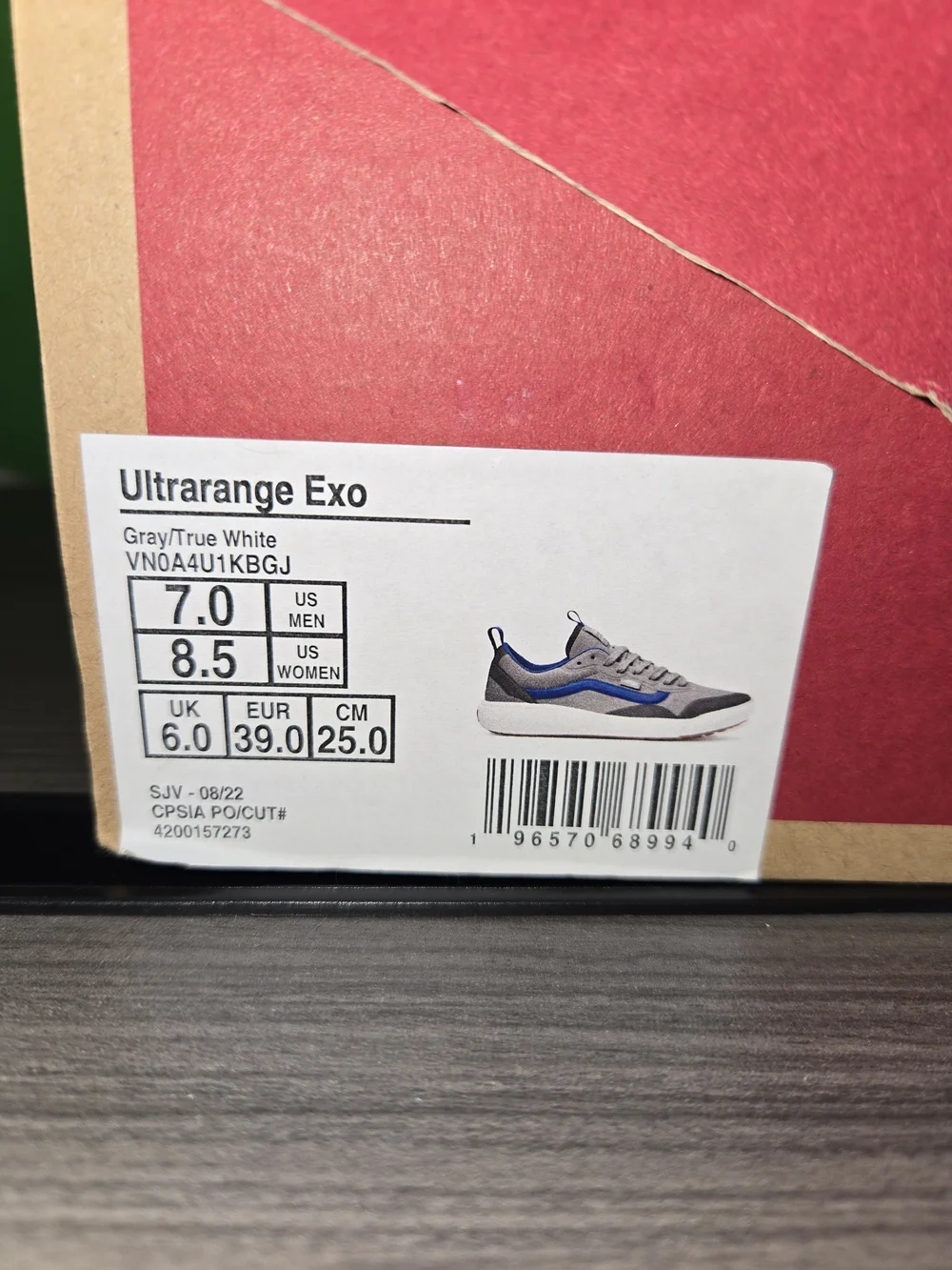 Vans Exo Ultrarange Sneaker